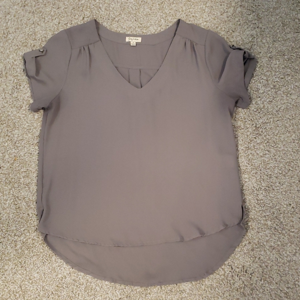 Gray Blouse